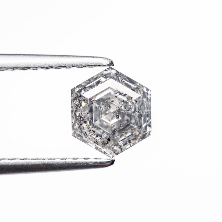 The 1.29ct 7.04x6.03x4.15mm Hexagon Step Cut 🇨🇦 27007-01 by East London jeweller Rachel Boston | Discover our collections of unique and timeless engagement rings, wedding rings, and modern fine jewellery. - Rachel Boston Jewellery