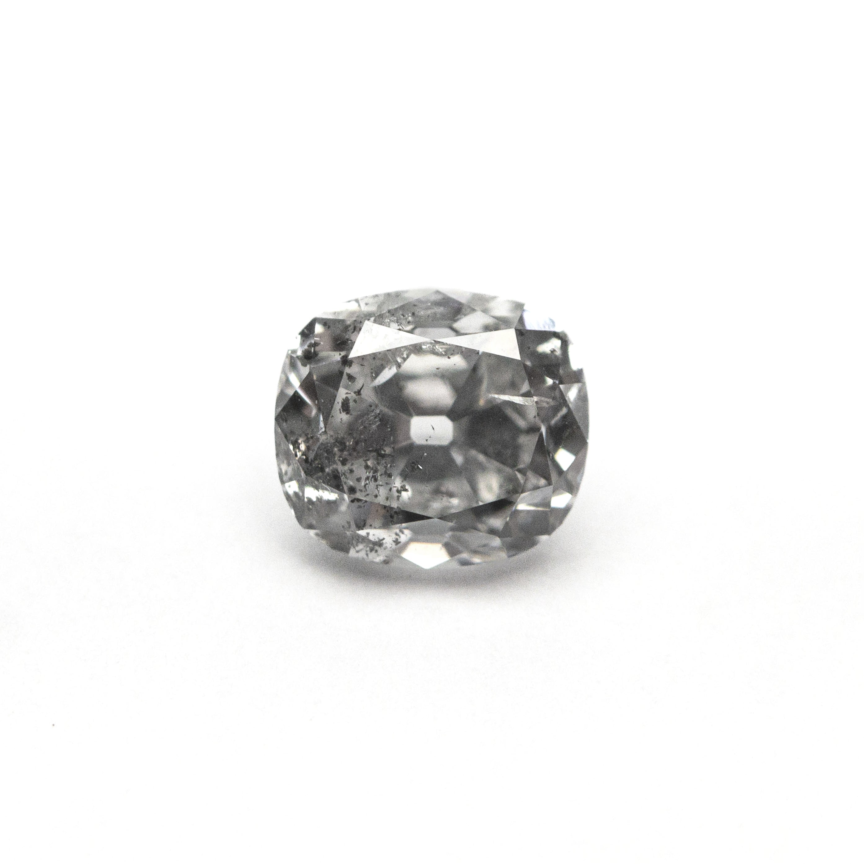 The 0.75ct 5.55x4.90x3.38mm Modern Antique Old Mine Cut 🇨🇦 27008-01 by East London jeweller Rachel Boston | Discover our collections of unique and timeless engagement rings, wedding rings, and modern fine jewellery.