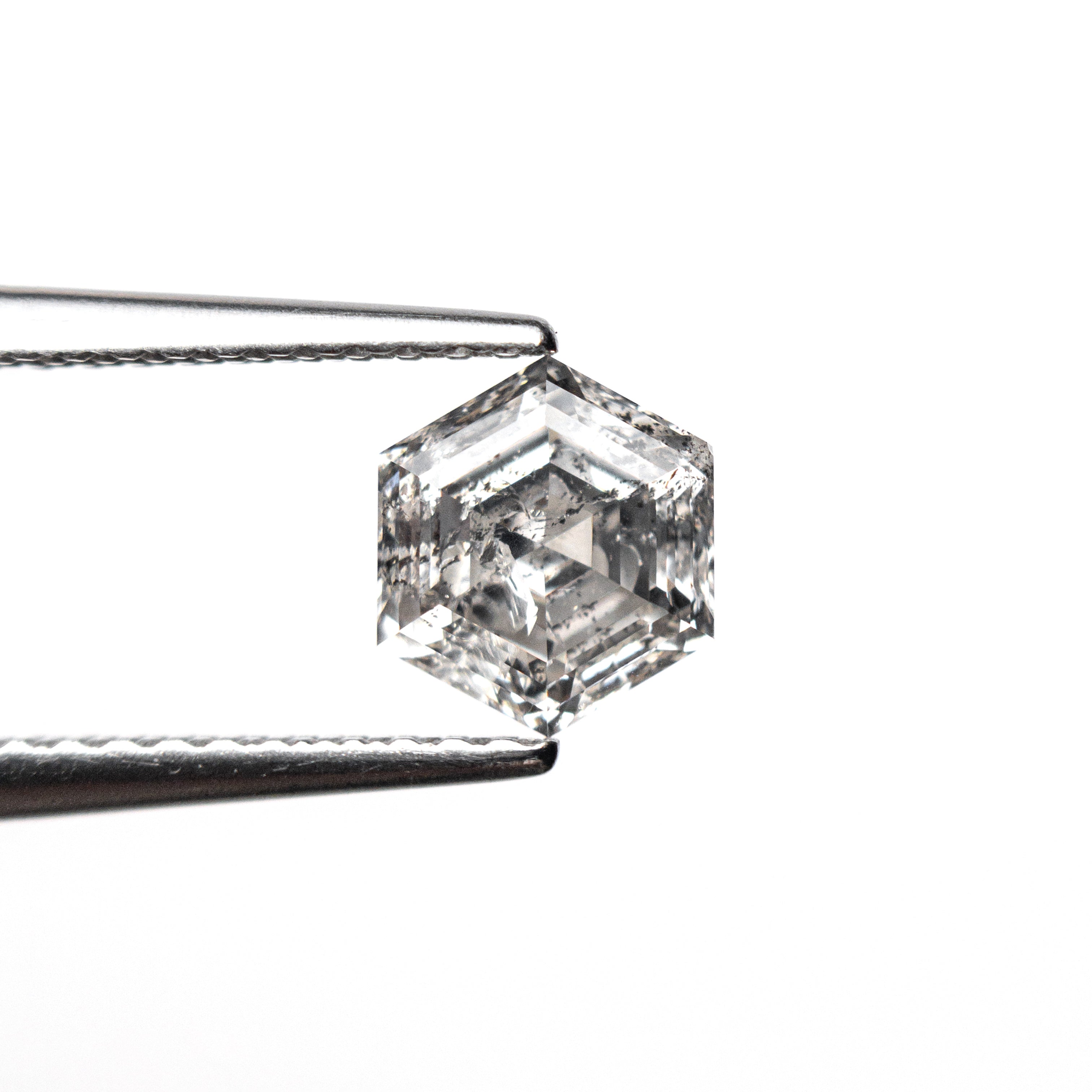 The 1.04ct 6.69x5.68x3.62mm Hexagon Step Cut 🇨🇦 27013-01 by East London jeweller Rachel Boston | Discover our collections of unique and timeless engagement rings, wedding rings, and modern fine jewellery.