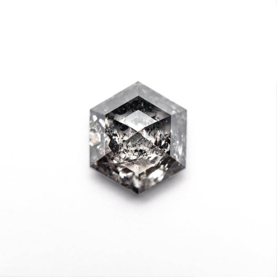 The 1.88ct 8.20x7.06x4.16mm Hexagon Step Cut 🇨🇦 27020-01 by East London jeweller Rachel Boston | Discover our collections of unique and timeless engagement rings, wedding rings, and modern fine jewellery. - Rachel Boston Jewellery