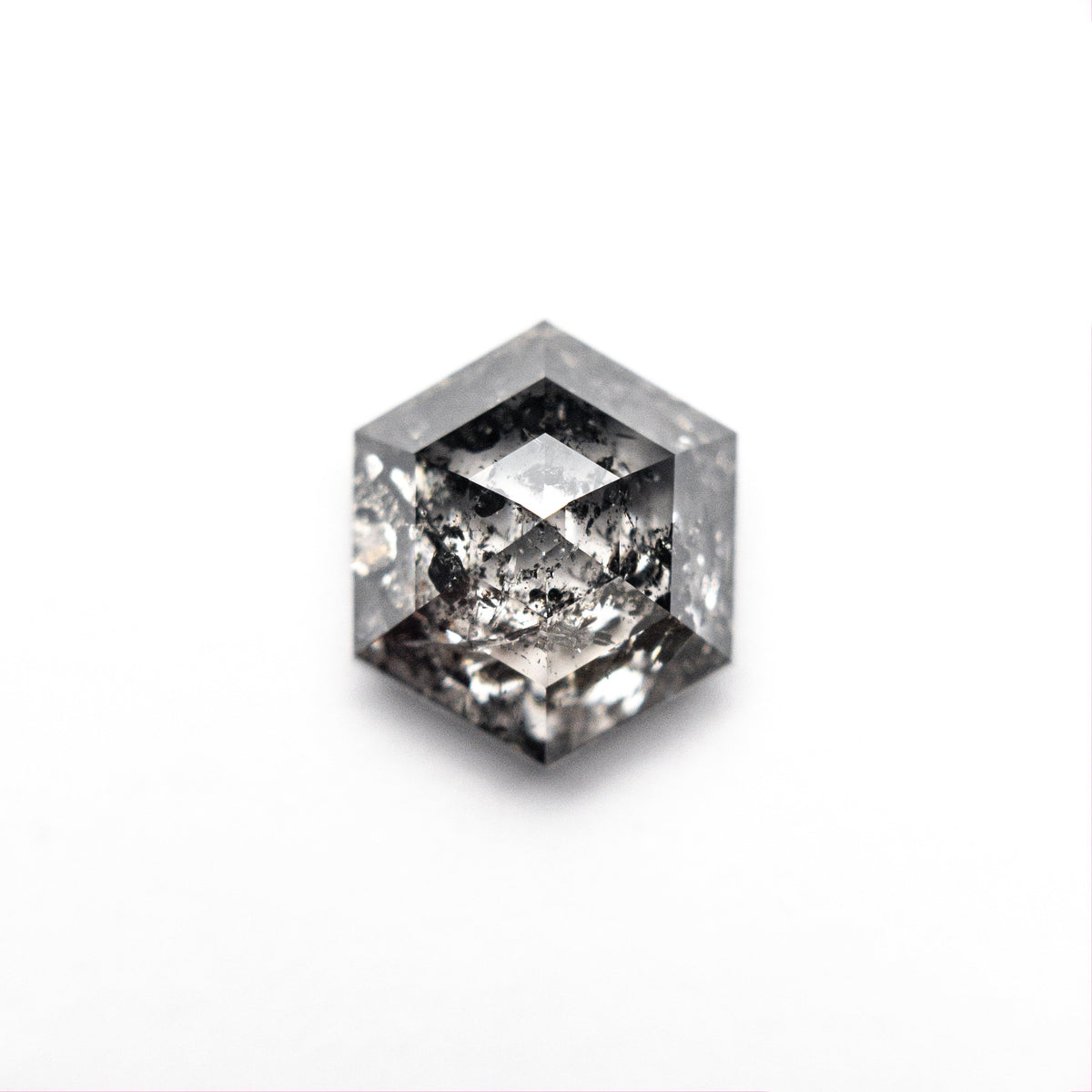 The 1.88ct 8.20x7.06x4.16mm Hexagon Step Cut 🇨🇦 27020-01 by East London jeweller Rachel Boston | Discover our collections of unique and timeless engagement rings, wedding rings, and modern fine jewellery.