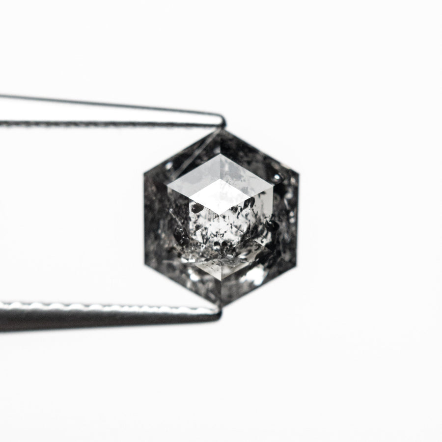The 1.88ct 8.20x7.06x4.16mm Hexagon Step Cut 🇨🇦 27020-01 by East London jeweller Rachel Boston | Discover our collections of unique and timeless engagement rings, wedding rings, and modern fine jewellery. - Rachel Boston Jewellery