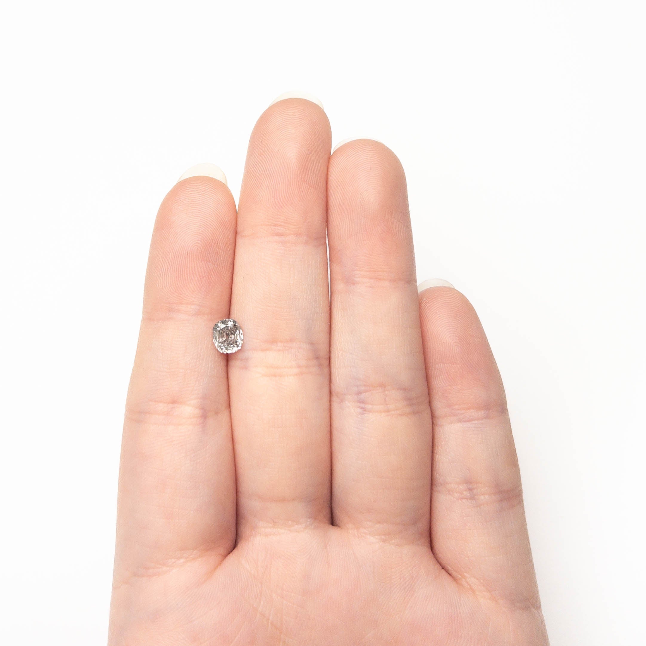 The 0.81ct 5.91x5.31x3.18mm Modern Antique Old Mine Cut 🇨🇦 27025-01 by East London jeweller Rachel Boston | Discover our collections of unique and timeless engagement rings, wedding rings, and modern fine jewellery.