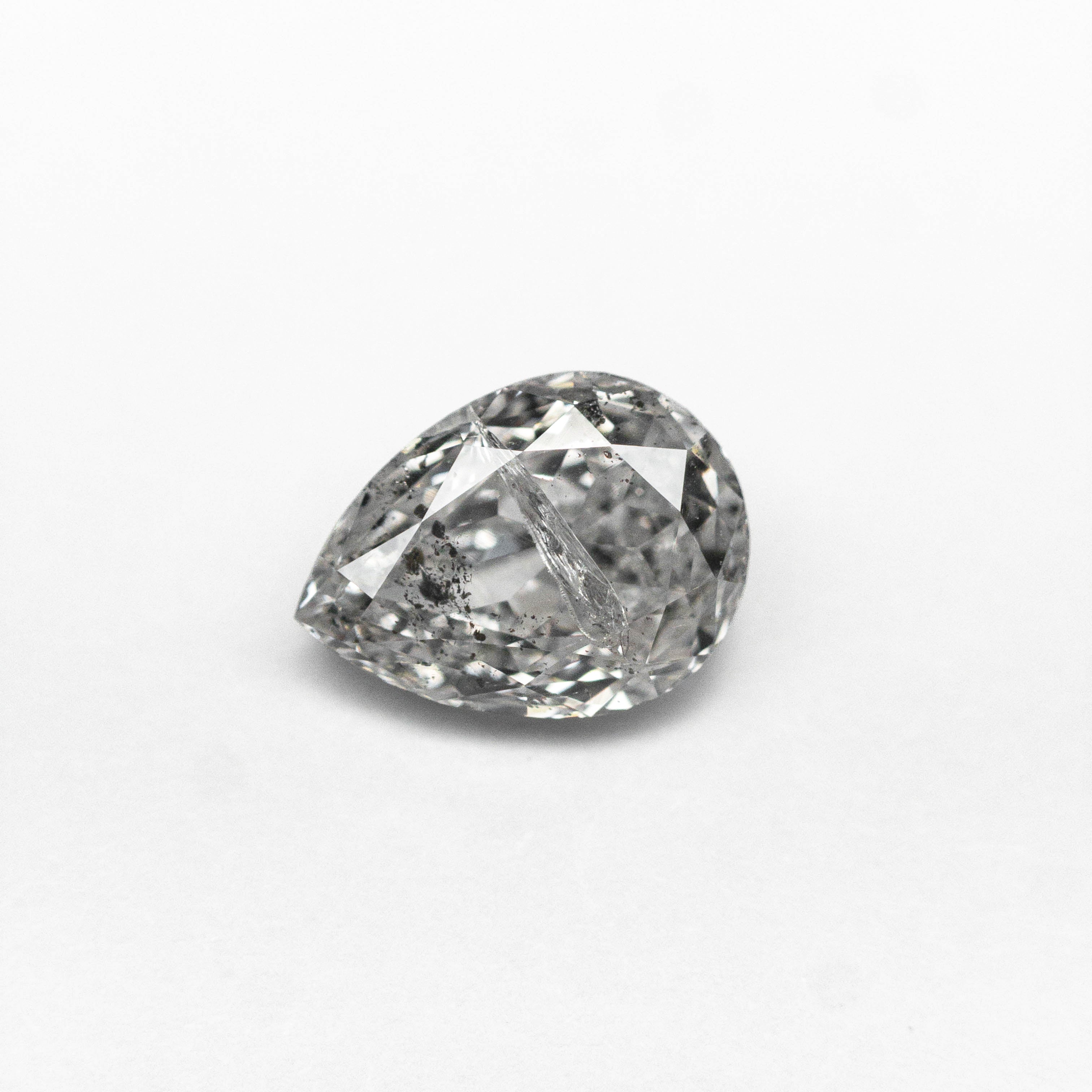 The 0.77ct 6.96x5.14x2.97mm Pear Brilliant 🇨🇦 27038-01 by East London jeweller Rachel Boston | Discover our collections of unique and timeless engagement rings, wedding rings, and modern fine jewellery.
