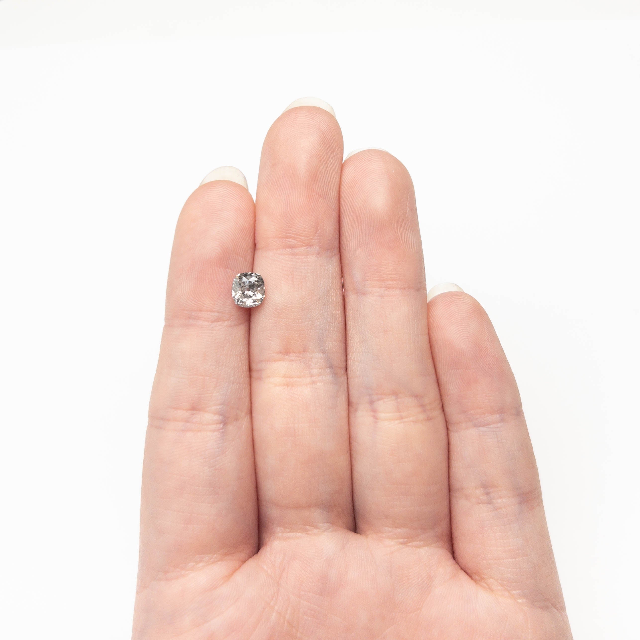 The 1.04ct 6.10x5.68x3.84mm Modern Antique Old Mine Cut 🇨🇦 27041-01 by East London jeweller Rachel Boston | Discover our collections of unique and timeless engagement rings, wedding rings, and modern fine jewellery.