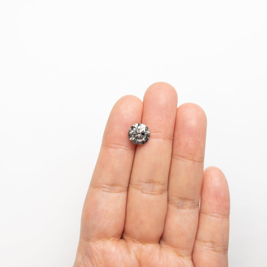 The 3.26ct 9.16x9.10x5.86mm Round Brilliant 27051-03 by East London jeweller Rachel Boston | Discover our collections of unique and timeless engagement rings, wedding rings, and modern fine jewellery. - Rachel Boston Jewellery