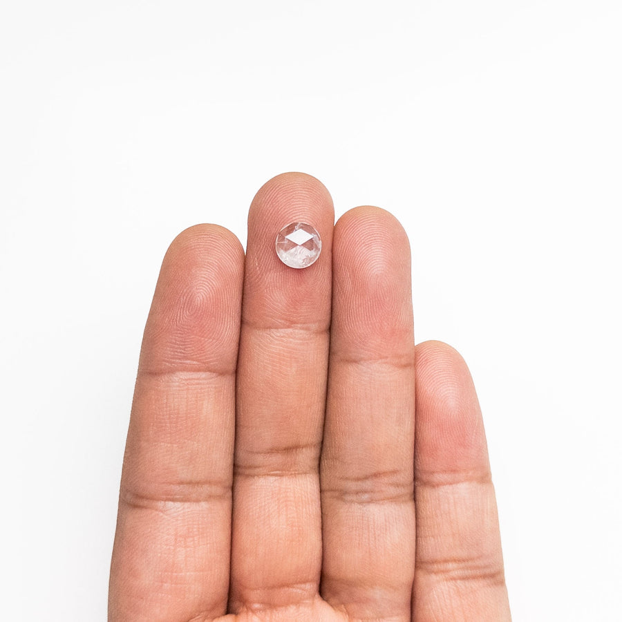 The 0.93ct 7.77x7.75x1.61mm Round Rosecut 27066-04 by East London jeweller Rachel Boston | Discover our collections of unique and timeless engagement rings, wedding rings, and modern fine jewellery. - Rachel Boston Jewellery