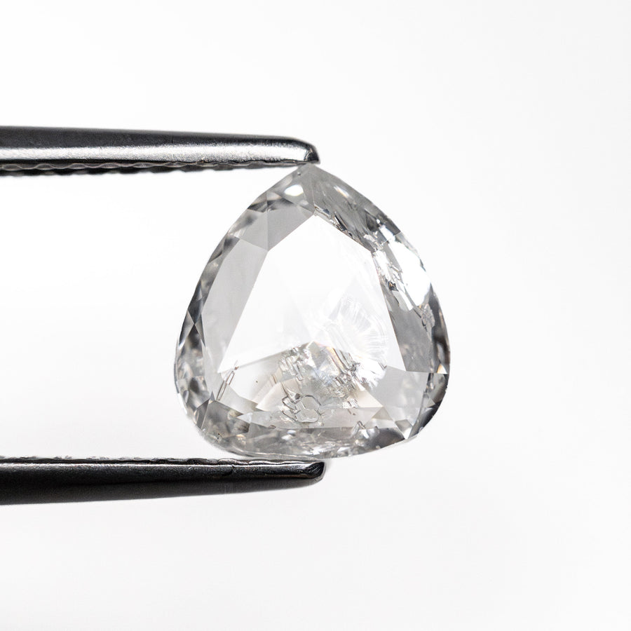 The 1.21ct 7.99x7.63x2.44mm Pear Rosecut 27066-06 by East London jeweller Rachel Boston | Discover our collections of unique and timeless engagement rings, wedding rings, and modern fine jewellery. - Rachel Boston Jewellery