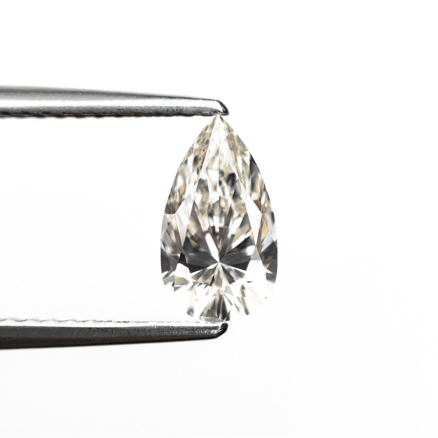 The 1.00ct 8.94x5.02x3.58mm VS2 K Pear Brilliant 27081-07 by East London jeweller Rachel Boston | Discover our collections of unique and timeless engagement rings, wedding rings, and modern fine jewellery. - Rachel Boston Jewellery