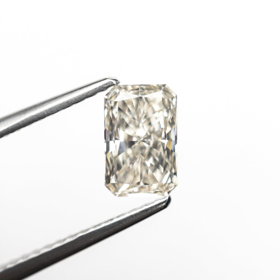 The 1.01ct 7.27x4.74x3.15mm SI1 K Cut Corner Rectangle Brilliant 27081-12 by East London jeweller Rachel Boston | Discover our collections of unique and timeless engagement rings, wedding rings, and modern fine jewellery. - Rachel Boston Jewellery