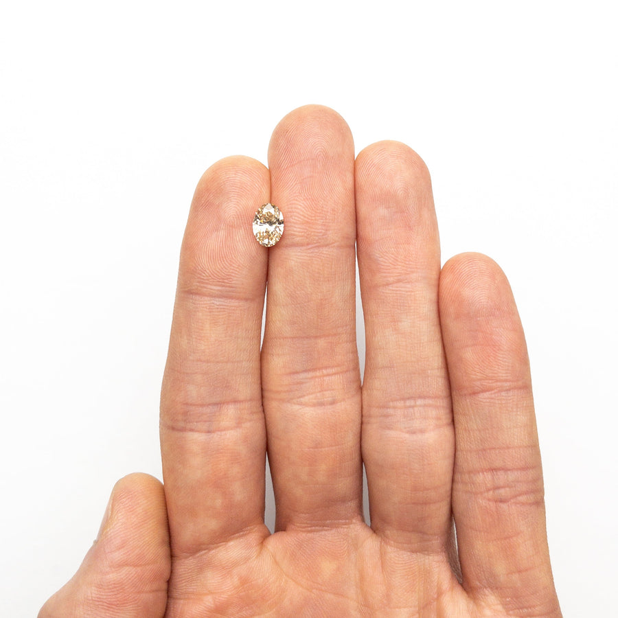 1.00ct 7.91x5.62x3.50mm SI2 C4 Oval Brilliant 27081-13 - Rachel Boston Jewellery