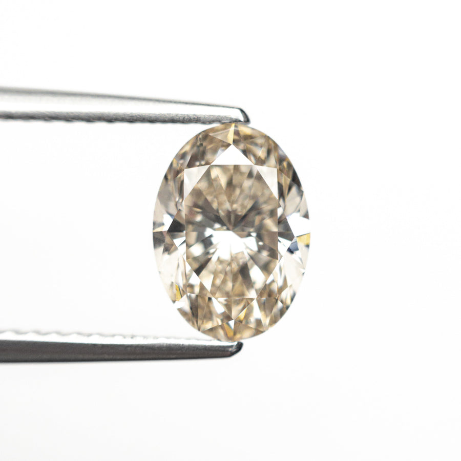 The 1.54ct 8.65x6.26x4.18mm SI1 C3 Oval Brilliant 27085-01 by East London jeweller Rachel Boston | Discover our collections of unique and timeless engagement rings, wedding rings, and modern fine jewellery. - Rachel Boston Jewellery