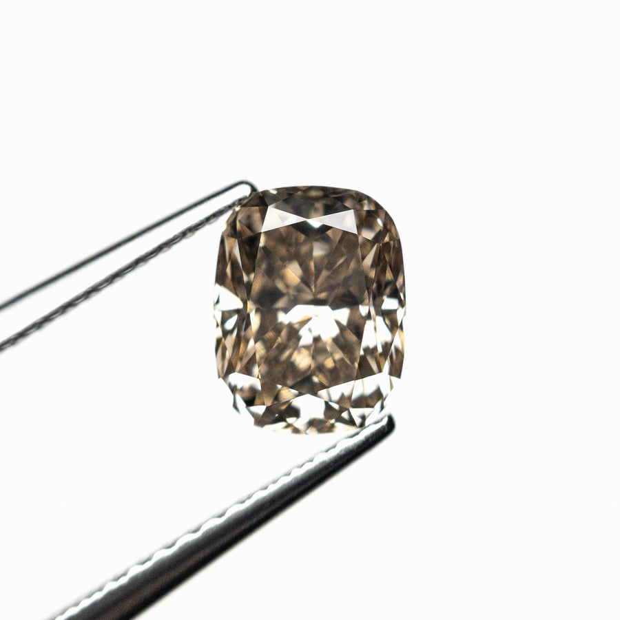 The 1.58ct 7.58x5.87x4.34mm VS2 C6 Cushion Brilliant 27094-01 by East London jeweller Rachel Boston | Discover our collections of unique and timeless engagement rings, wedding rings, and modern fine jewellery. - Rachel Boston Jewellery