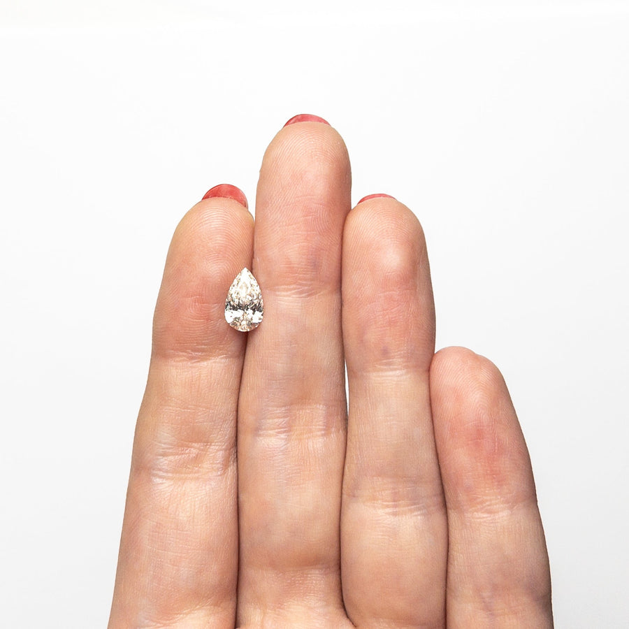 1.04ct 9.18x5.57x3.34mm SI2 K Pear Brilliant 🇨🇦 27098-01 - Rachel Boston Jewellery