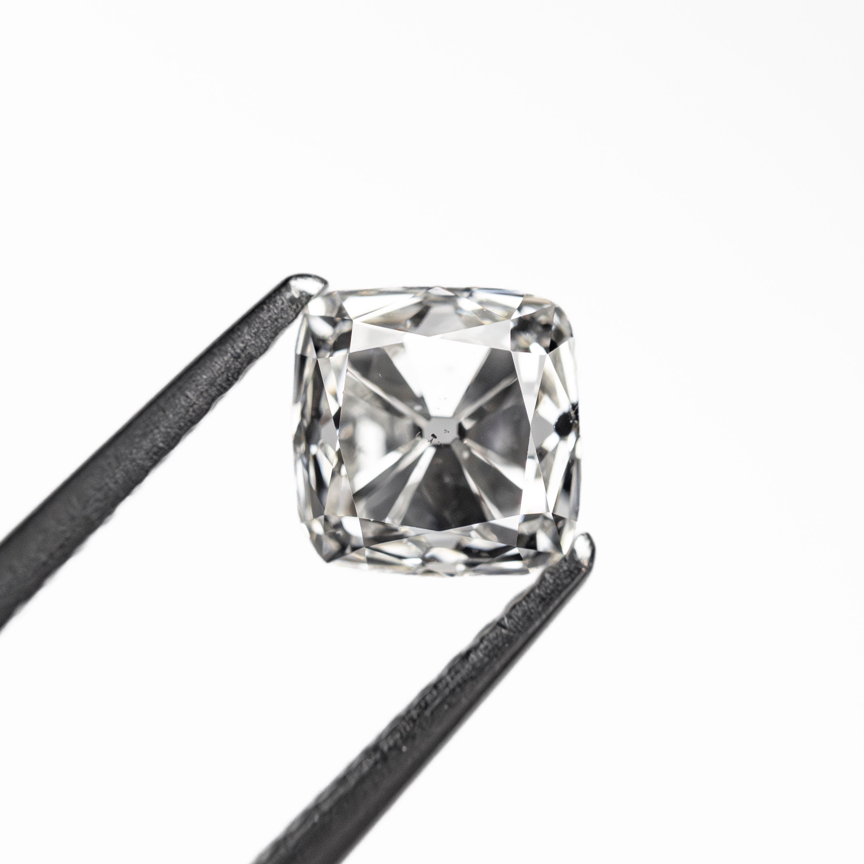 The 1.20ct 5.66x5.61x4.67mm SI2 H Modern Antique Old Mine Cut 27130-12 by East London jeweller Rachel Boston | Discover our collections of unique and timeless engagement rings, wedding rings, and modern fine jewellery.