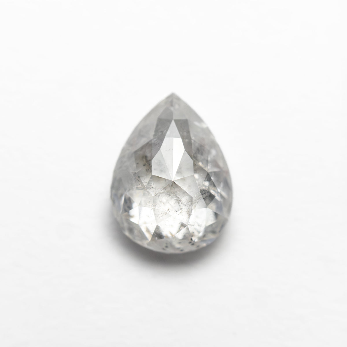 The 1.29ct 7.83x5.95x3.42mm Pear Double Cut 27223-14 by East London jeweller Rachel Boston | Discover our collections of unique and timeless engagement rings, wedding rings, and modern fine jewellery.