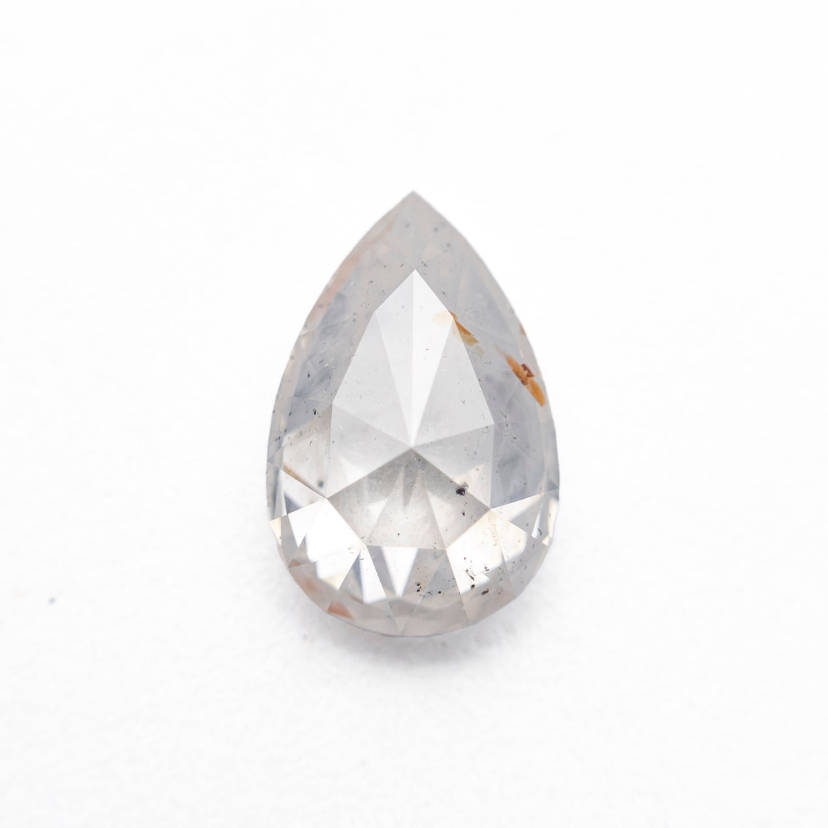 The 1.36ct 9.02x5.83x3.40mm Pear Double Cut 27223-15 by East London jeweller Rachel Boston | Discover our collections of unique and timeless engagement rings, wedding rings, and modern fine jewellery.
