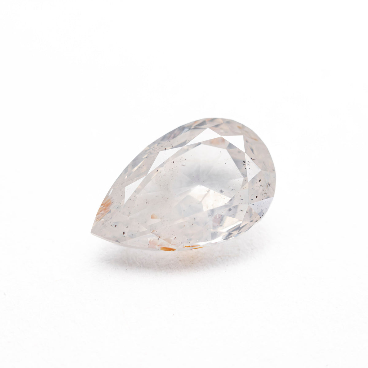 The 1.36ct 9.02x5.83x3.40mm Pear Double Cut 27223-15 by East London jeweller Rachel Boston | Discover our collections of unique and timeless engagement rings, wedding rings, and modern fine jewellery.