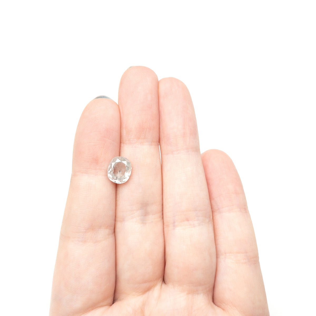 The 3.48ct 9.03x7.76x5.02mm Oval Double Cut 27223-18 by East London jeweller Rachel Boston | Discover our collections of unique and timeless engagement rings, wedding rings, and modern fine jewellery.