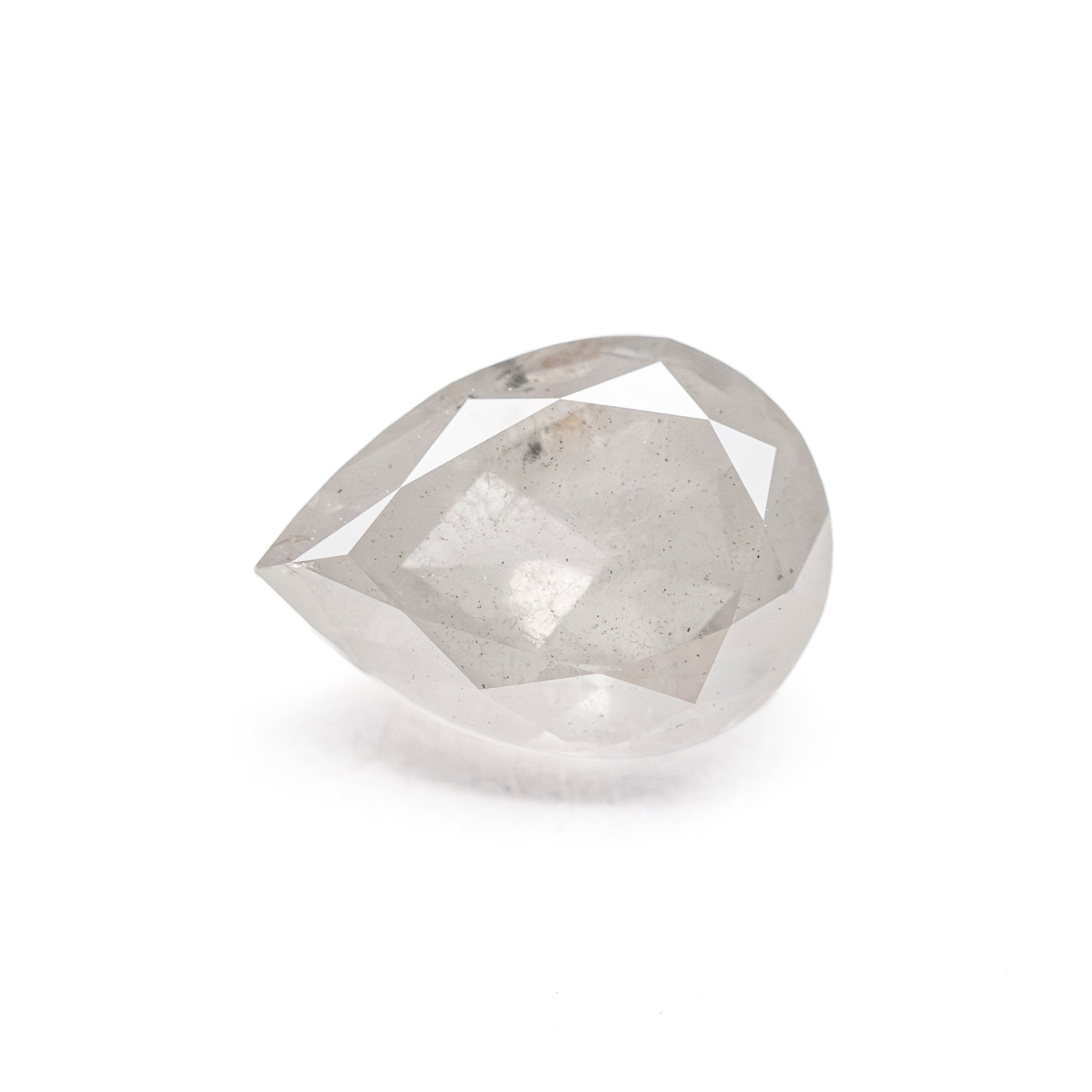 The 1.89ct 9.12x6.69x4.25mm Pear Double Cut 27223-19 by East London jeweller Rachel Boston | Discover our collections of unique and timeless engagement rings, wedding rings, and modern fine jewellery.