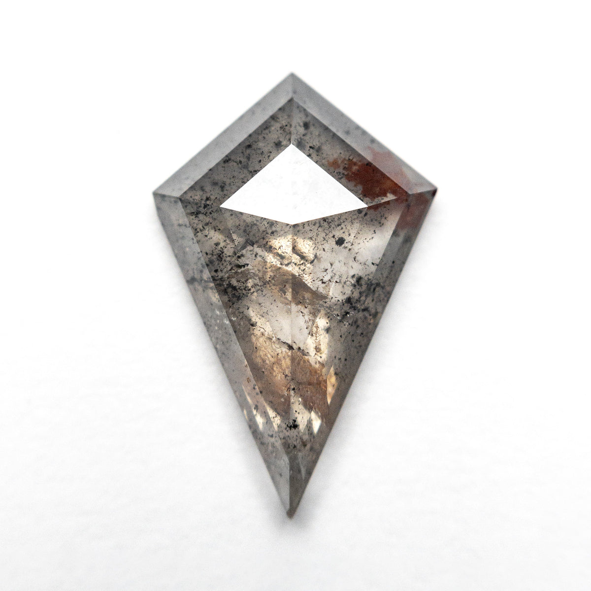 The 2.13ct 14.33x9.26x2.82mm Kite Rosecut 27224-01 by East London jeweller Rachel Boston | Discover our collections of unique and timeless engagement rings, wedding rings, and modern fine jewellery.