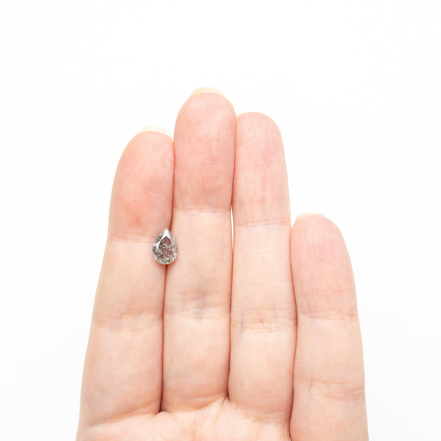 The 1.13ct 8.75x6.00x2.70mm Pear Rosecut 27225-04 by East London jeweller Rachel Boston | Discover our collections of unique and timeless engagement rings, wedding rings, and modern fine jewellery. - Rachel Boston Jewellery