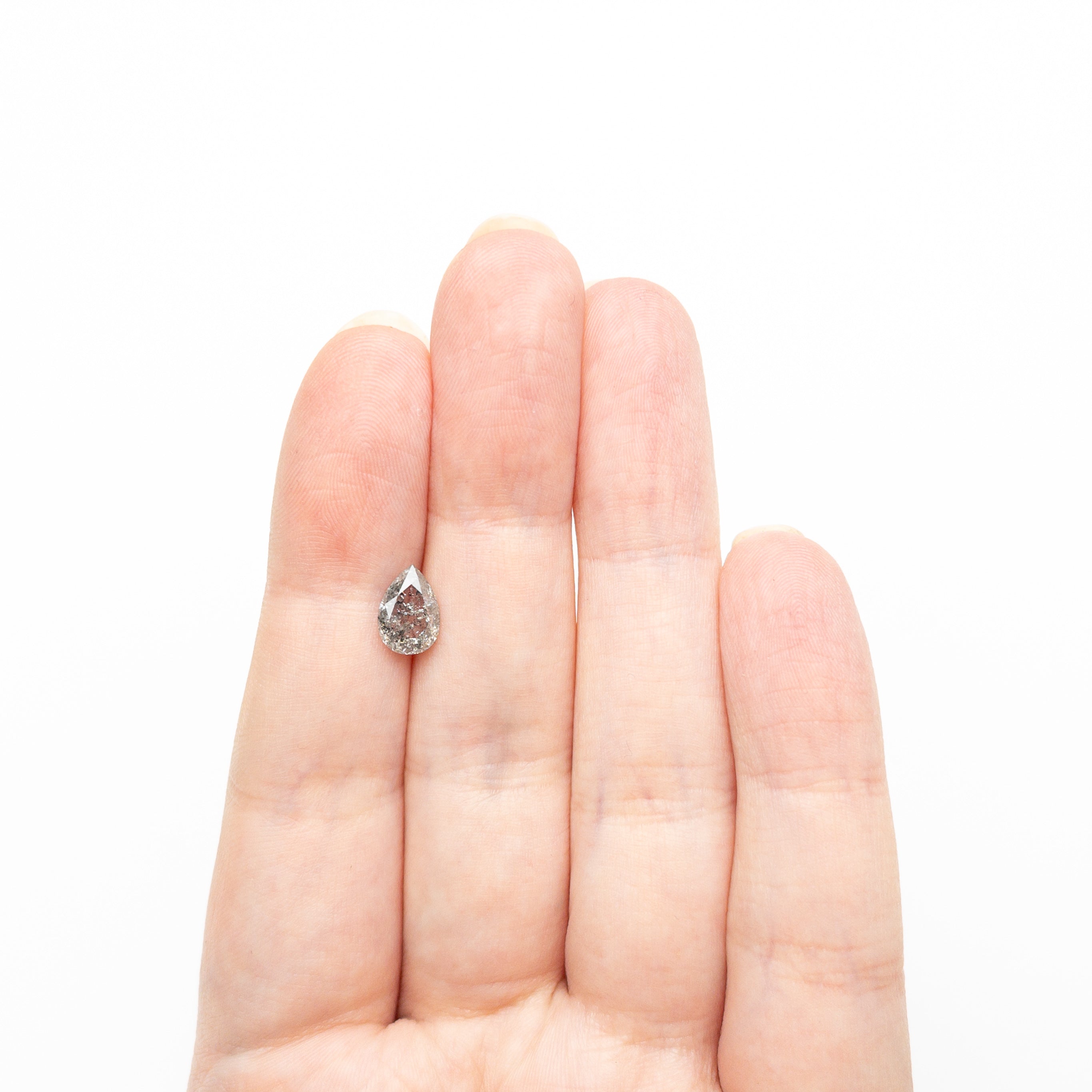 The 1.13ct 8.75x6.00x2.70mm Pear Rosecut 27225-04 by East London jeweller Rachel Boston | Discover our collections of unique and timeless engagement rings, wedding rings, and modern fine jewellery.