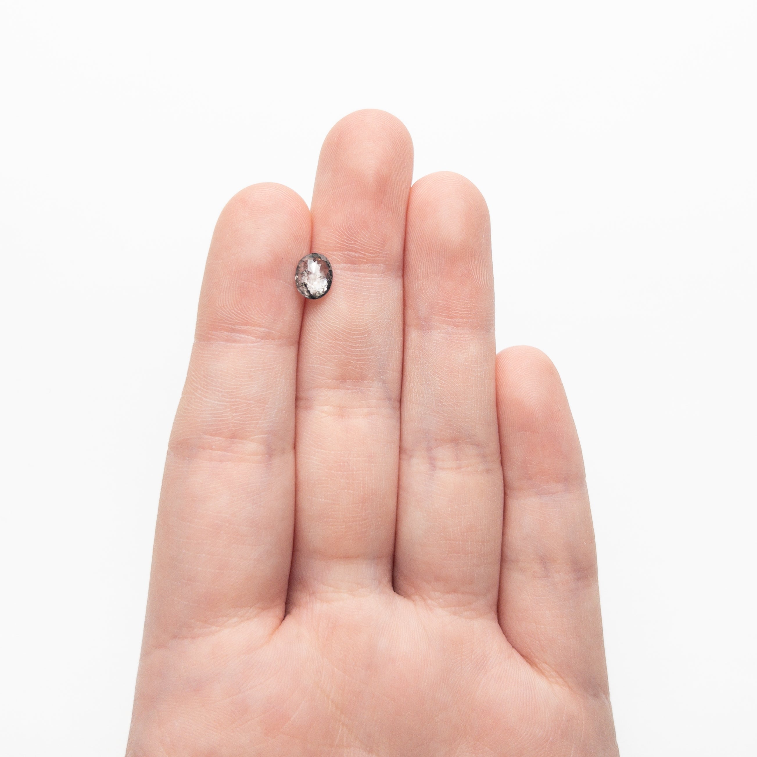 The 1.07ct 7.28x5.74x2.96mm Oval Double Cut 27225-24 by East London jeweller Rachel Boston | Discover our collections of unique and timeless engagement rings, wedding rings, and modern fine jewellery.