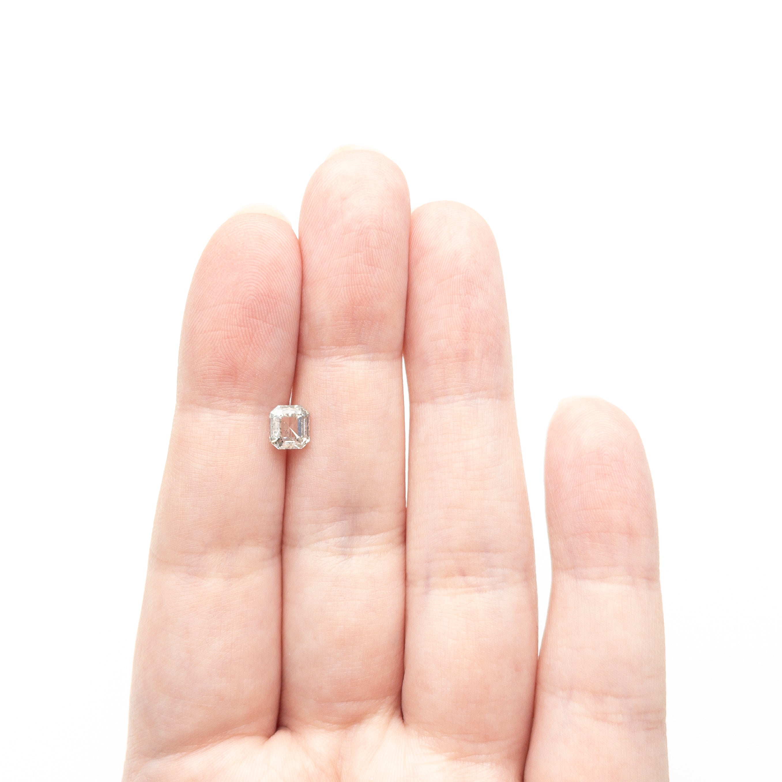 The 1.03ct 5.79x5.38x3.09mm Cut Corner Rectangle Step Cut 27225-28 by East London jeweller Rachel Boston | Discover our collections of unique and timeless engagement rings, wedding rings, and modern fine jewellery.