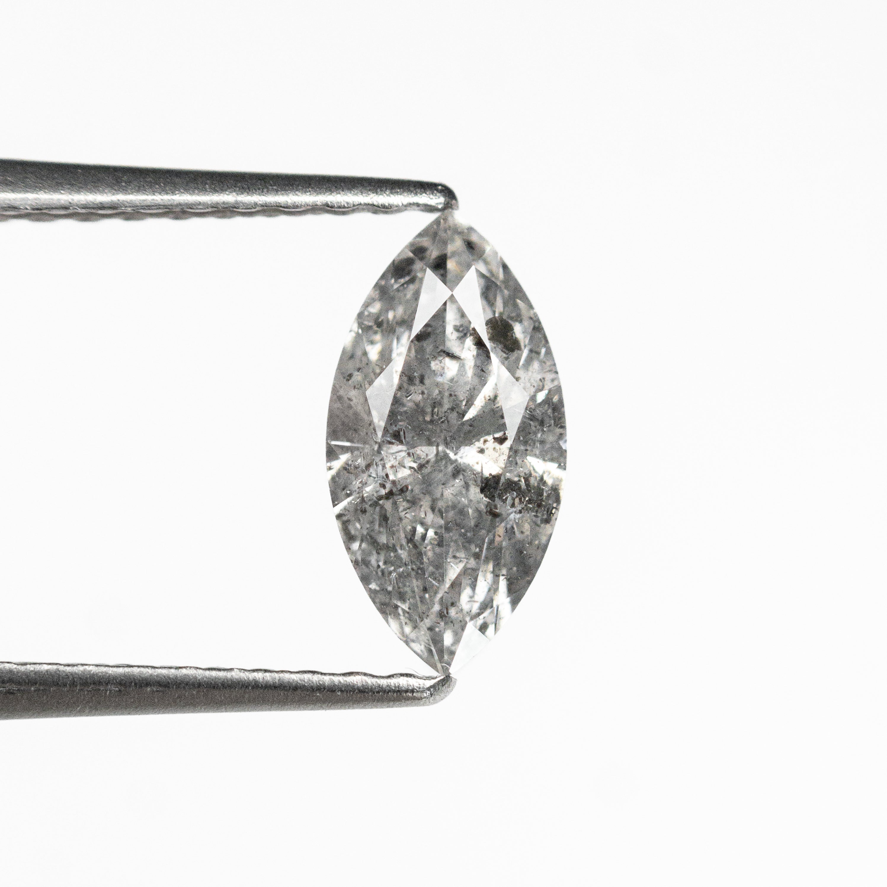 The 0.61ct 8.61x4.40x2.83mm Marquise Brilliant 27226-35 by East London jeweller Rachel Boston | Discover our collections of unique and timeless engagement rings, wedding rings, and modern fine jewellery.