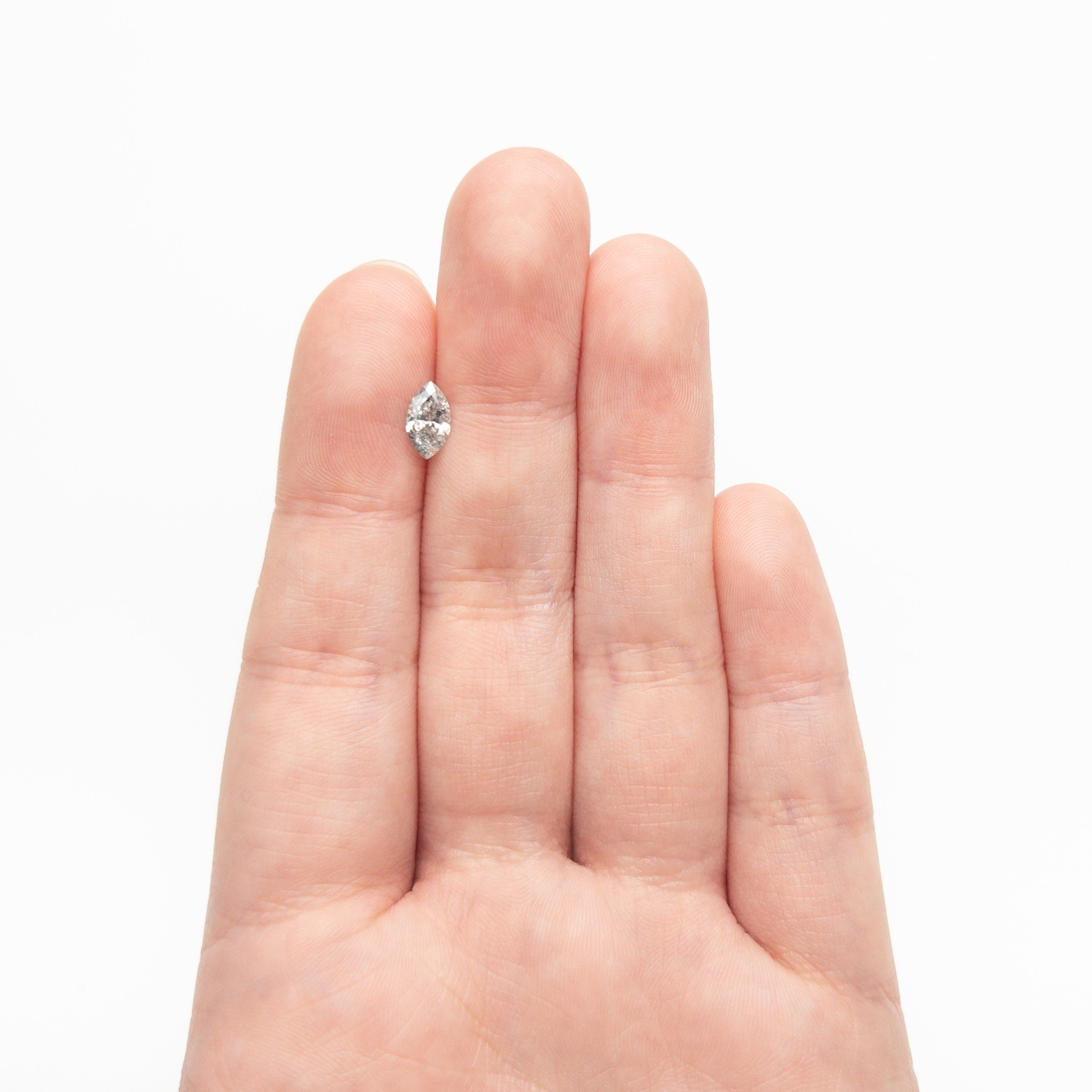 The 0.59ct 8.03x4.47x2.75mm Marquise Brilliant 27226-36 by East London jeweller Rachel Boston | Discover our collections of unique and timeless engagement rings, wedding rings, and modern fine jewellery.