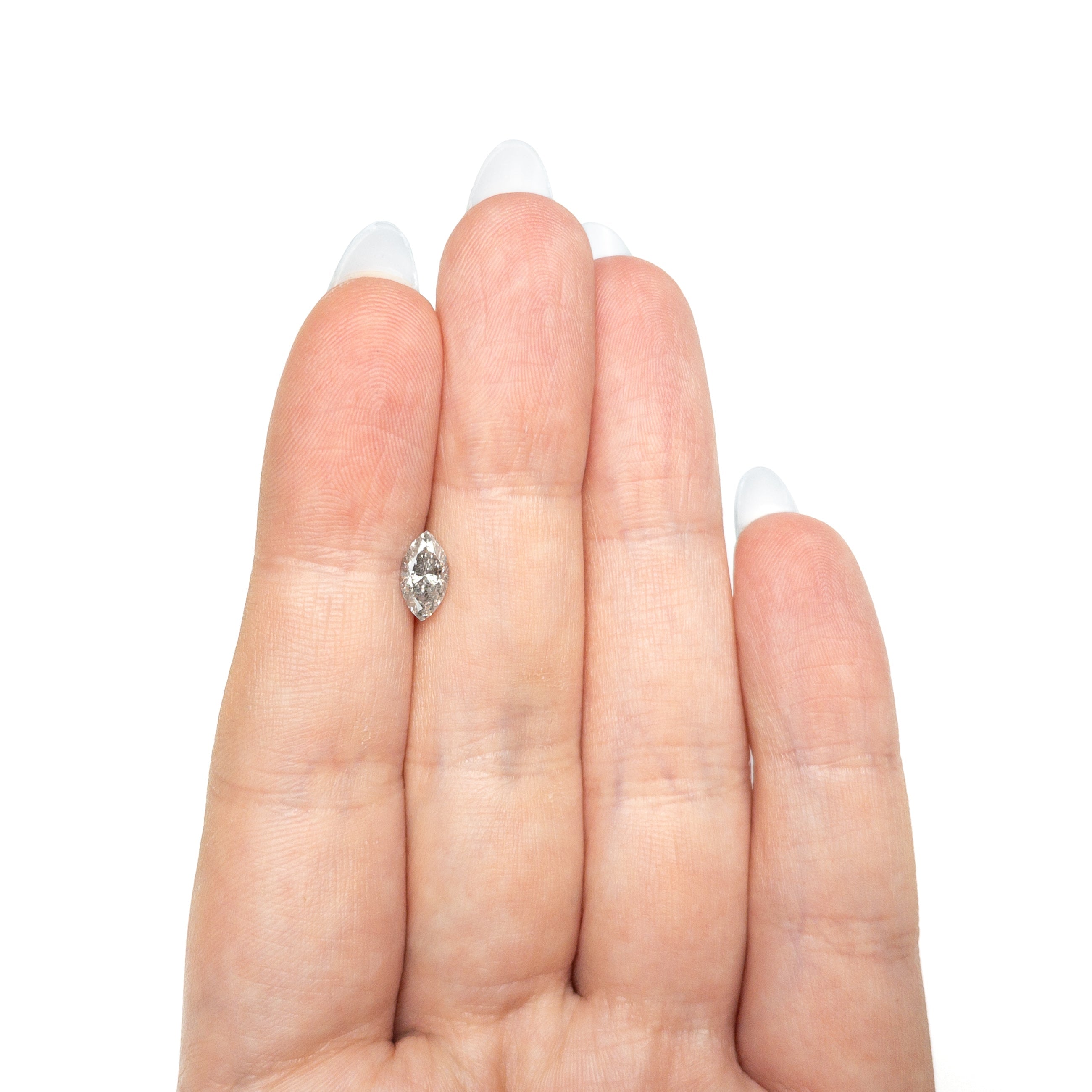 The 0.72ct 8.40x4.51x3.20mm Marquise Brilliant 27226-50 by East London jeweller Rachel Boston | Discover our collections of unique and timeless engagement rings, wedding rings, and modern fine jewellery.