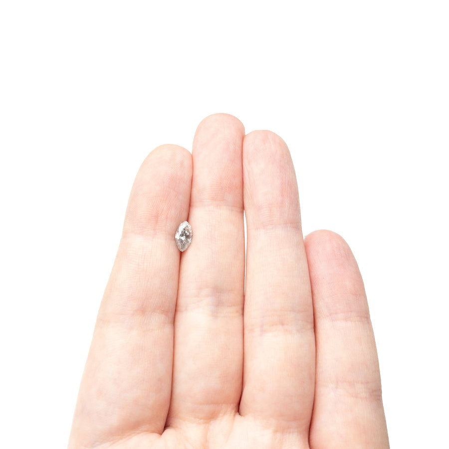 The 0.63ct 7.72x4.31x3.03mm Marquise Brilliant 27226-51 by East London jeweller Rachel Boston | Discover our collections of unique and timeless engagement rings, wedding rings, and modern fine jewellery. - Rachel Boston Jewellery