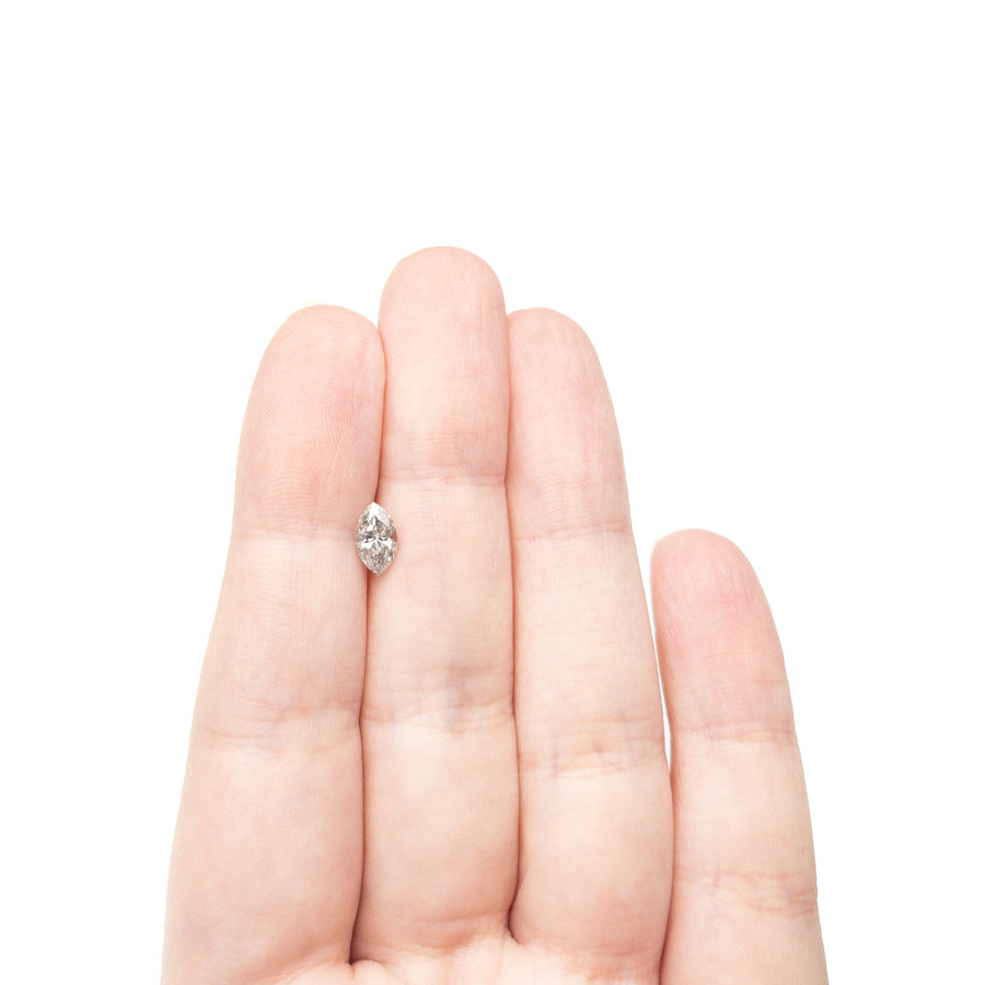 The 0.73ct 8.03x4.59x3.36mm Marquise Brilliant 27226-54 by East London jeweller Rachel Boston | Discover our collections of unique and timeless engagement rings, wedding rings, and modern fine jewellery. - Rachel Boston Jewellery