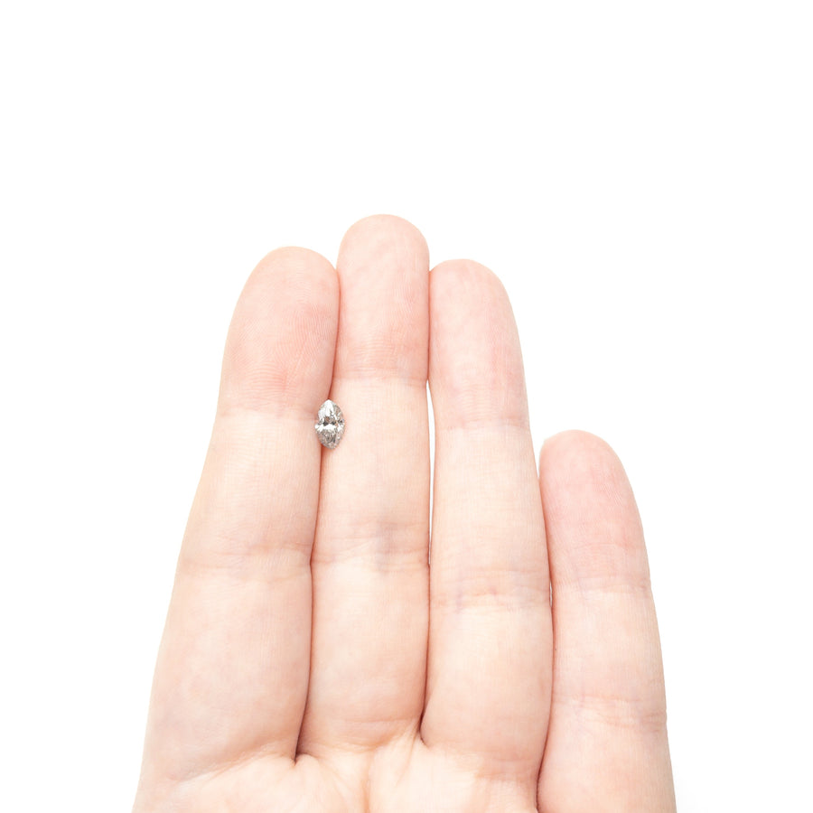The 0.54ct 7.24x4.23x2.89mm Marquise Brilliant 27226-55 by East London jeweller Rachel Boston | Discover our collections of unique and timeless engagement rings, wedding rings, and modern fine jewellery. - Rachel Boston Jewellery