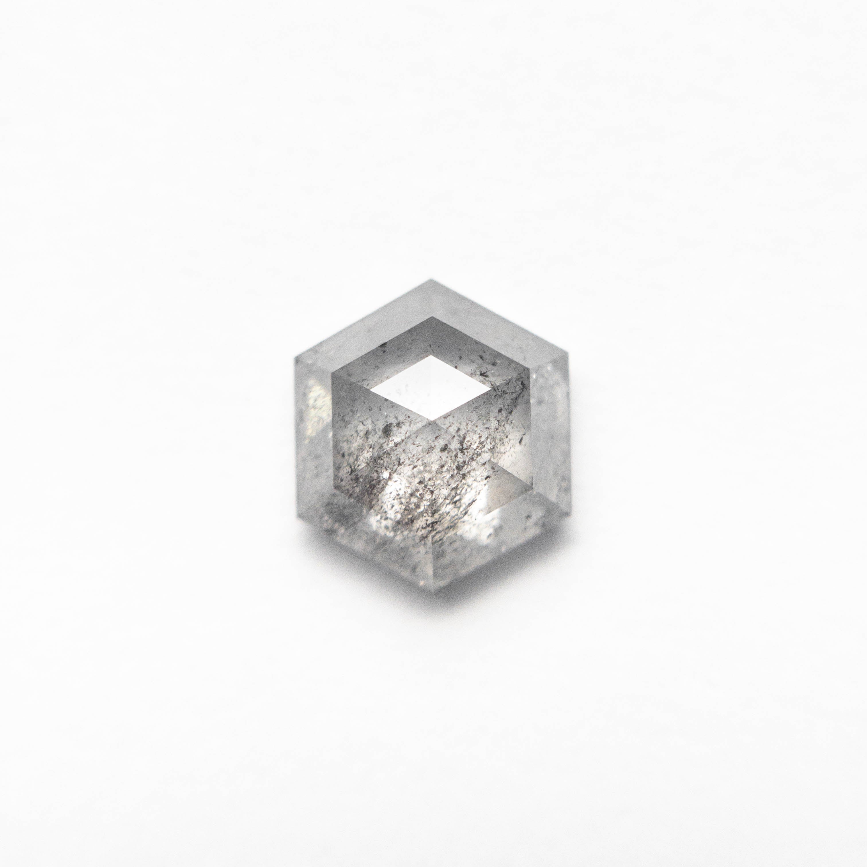 The 1.14ct 7.02x6.04x3.26mm Hexagon Rosecut 27230-10 by East London jeweller Rachel Boston | Discover our collections of unique and timeless engagement rings, wedding rings, and modern fine jewellery.