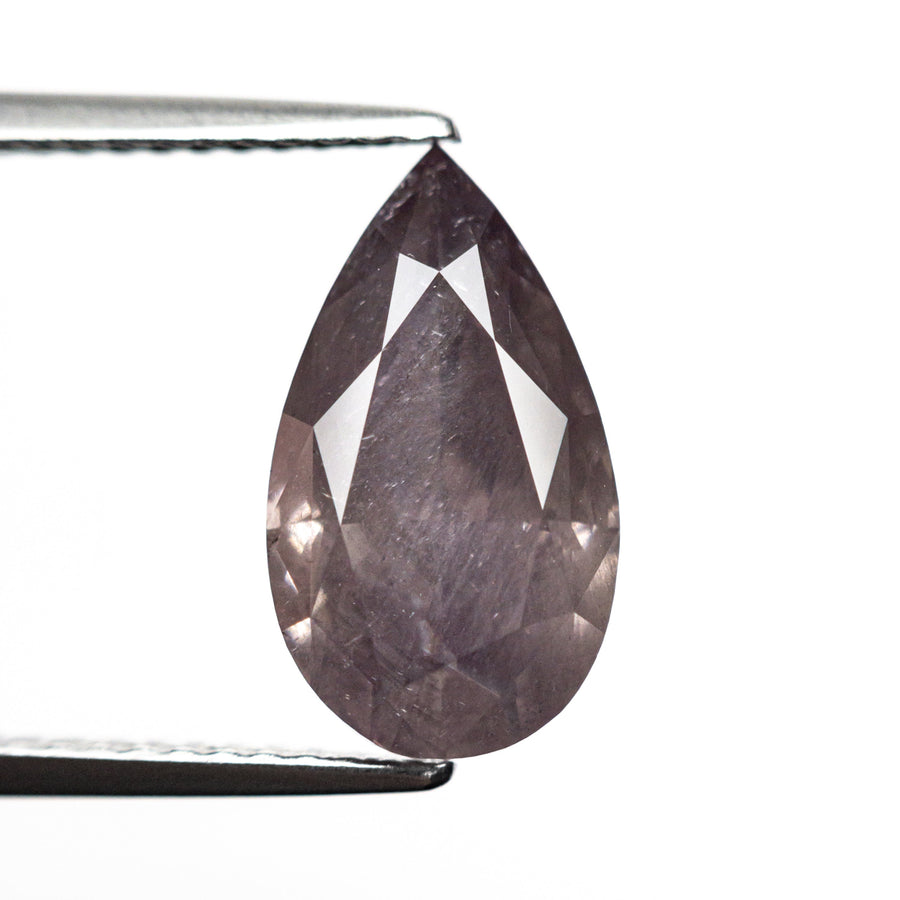 The 3.31ct 12.81x7.29x4.96mm GIA Fancy Brown-Pink Pear Brilliant 27233-01 by East London jeweller Rachel Boston | Discover our collections of unique and timeless engagement rings, wedding rings, and modern fine jewellery. - Rachel Boston Jewellery