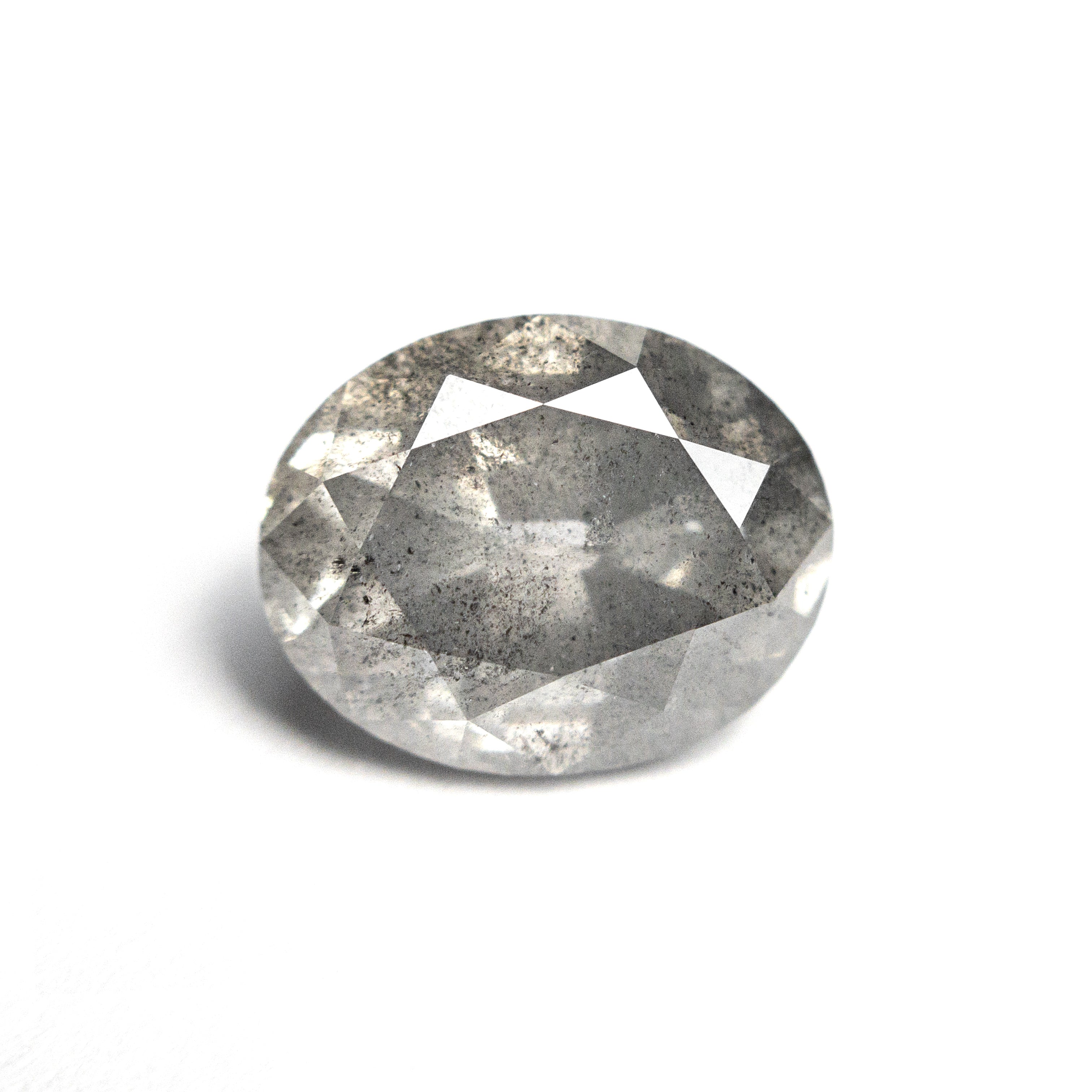 The 3.44ct 10.08x8.02x5.64mm Oval Brilliant 27241-04 by East London jeweller Rachel Boston | Discover our collections of unique and timeless engagement rings, wedding rings, and modern fine jewellery.