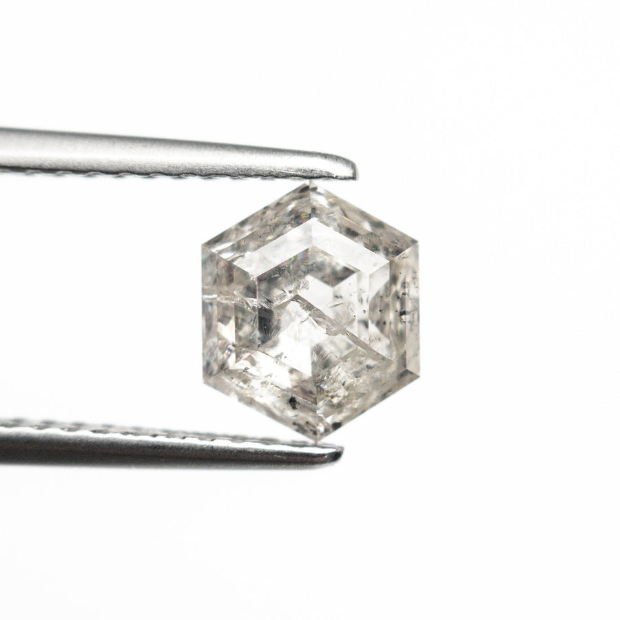 The 1.70ct 7.53x6.25x4.51mm Hexagon Step Cut 🇨🇦 27262-01 by East London jeweller Rachel Boston | Discover our collections of unique and timeless engagement rings, wedding rings, and modern fine jewellery. - Rachel Boston Jewellery