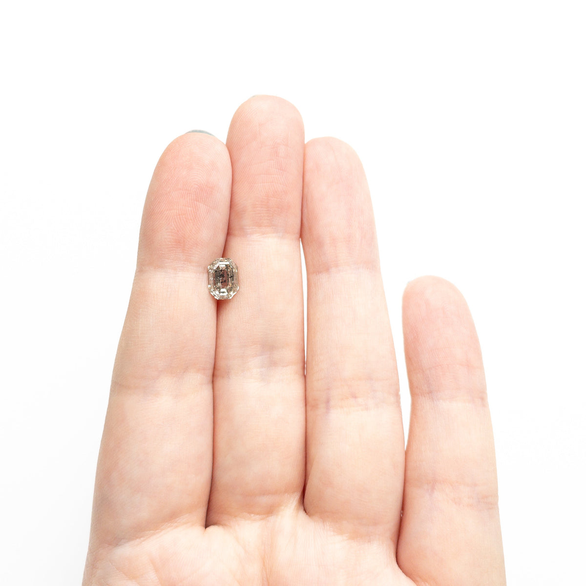The 1.49ct 7.50x5.53x3.75mm Cut Corner Rectangle Step Cut 🇨🇦 27264-01 by East London jeweller Rachel Boston | Discover our collections of unique and timeless engagement rings, wedding rings, and modern fine jewellery.