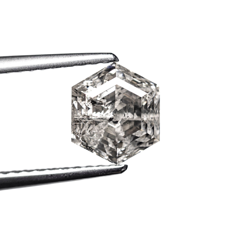 The 1.78ct 7.47x6.42x4.78mm Hexagon Step Cut 🇨🇦 27278-01 by East London jeweller Rachel Boston | Discover our collections of unique and timeless engagement rings, wedding rings, and modern fine jewellery. - Rachel Boston Jewellery