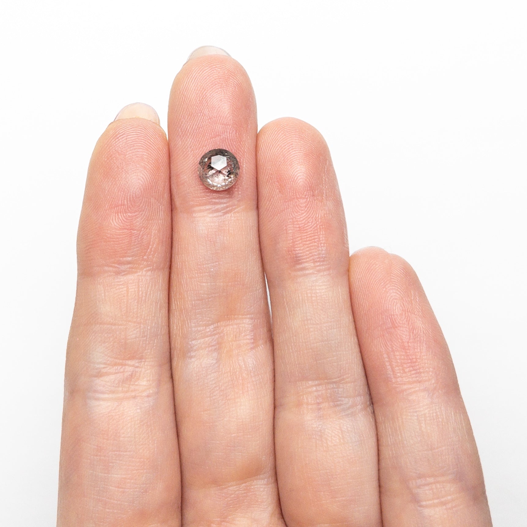 The 0.92ct 6.21x6.20x2.91mm Round Rosecut 🇨🇦 27288-01 by East London jeweller Rachel Boston | Discover our collections of unique and timeless engagement rings, wedding rings, and modern fine jewellery.