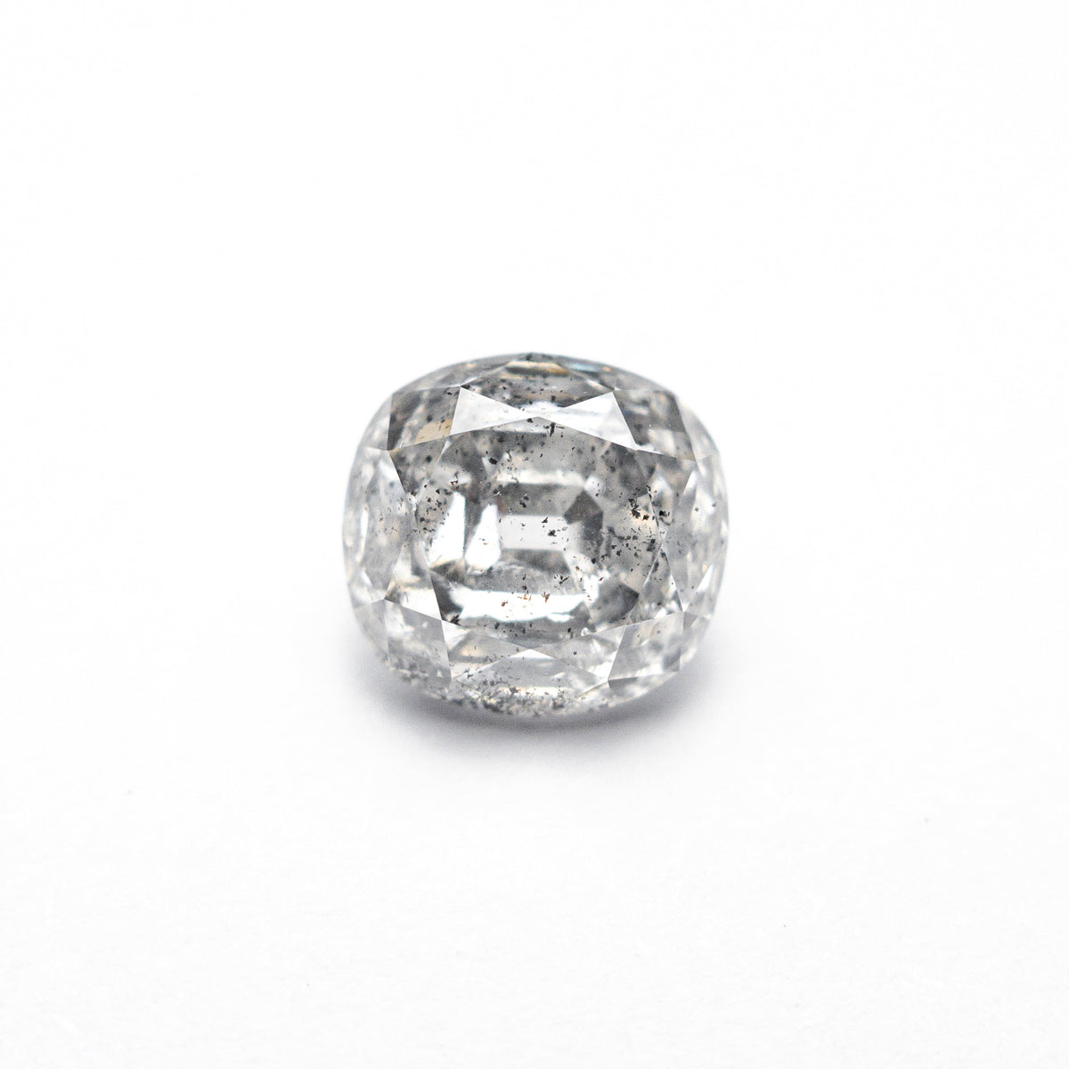 The 1.47ct 6.56x6.17x4.25mm Modern Antique Old Mine Cut 🇨🇦 27297-01 by East London jeweller Rachel Boston | Discover our collections of unique and timeless engagement rings, wedding rings, and modern fine jewellery.