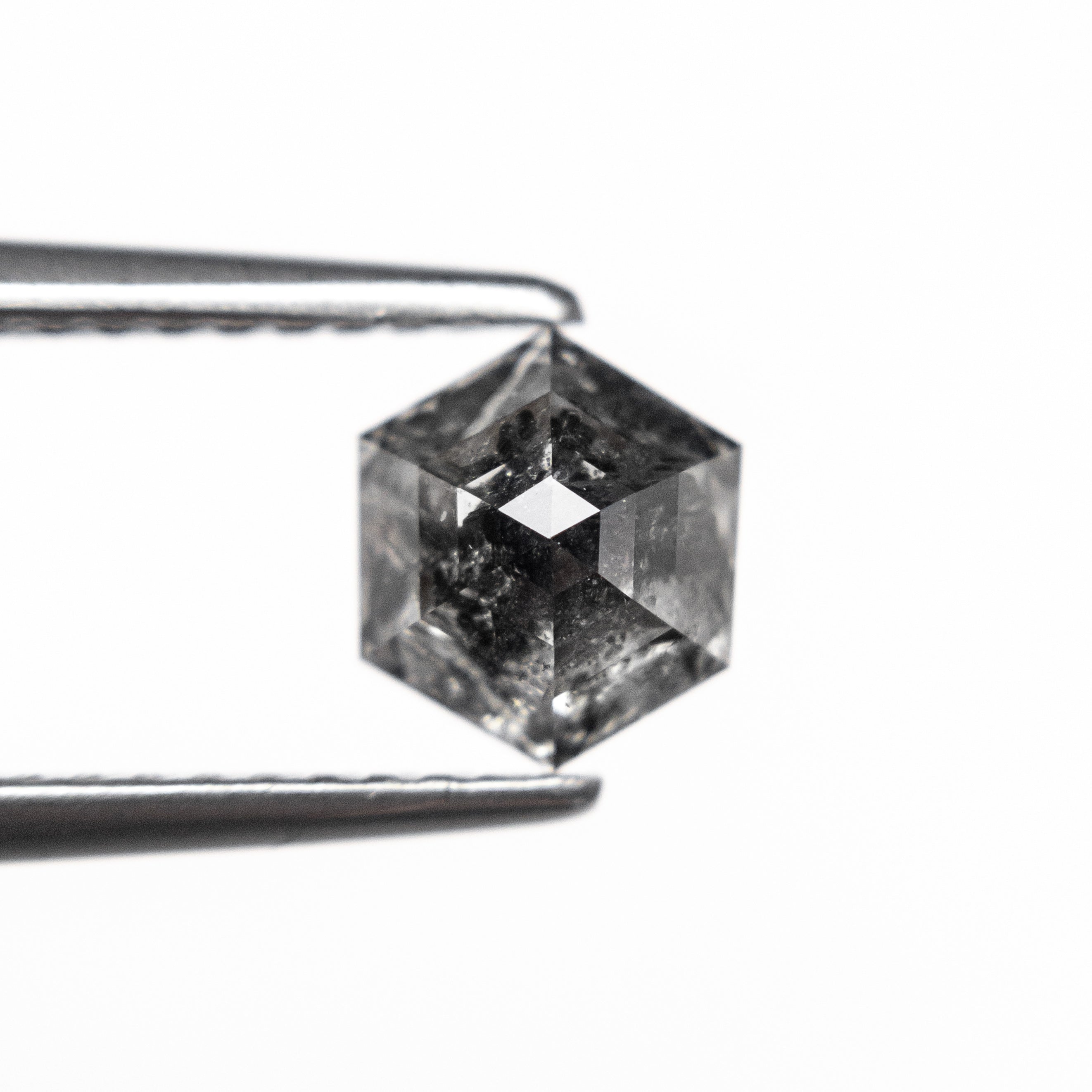 The 1.15ct 6.70x5.75x3.82mm Hexagon Double Cut 🇨🇦 27300-01 by East London jeweller Rachel Boston | Discover our collections of unique and timeless engagement rings, wedding rings, and modern fine jewellery.