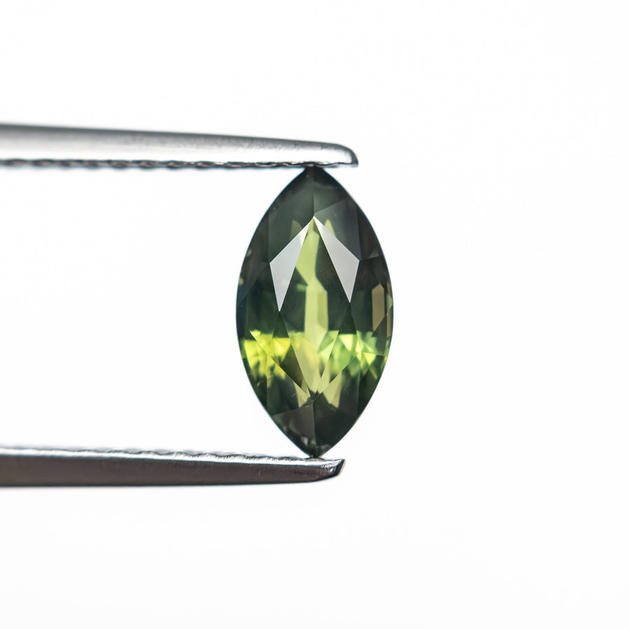 0.99ct 8.46x4.52x3.36mm Marquise Brilliant Sapphire 27344-02 - Rachel Boston Jewellery