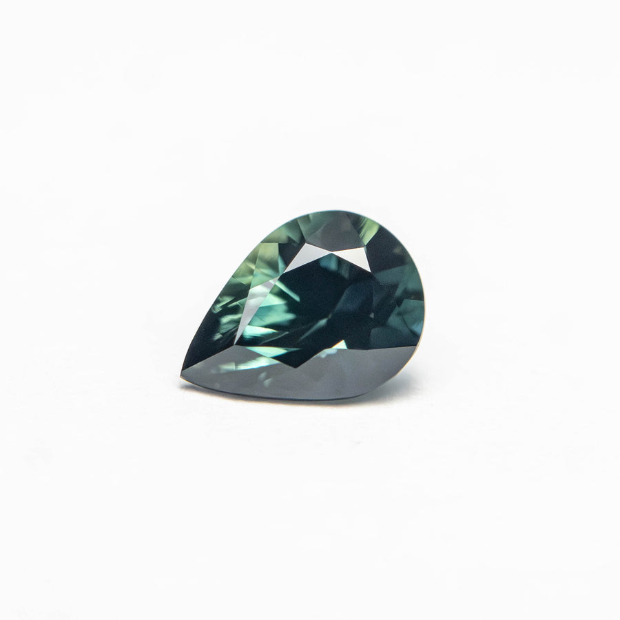 The 0.65ct 6.50x4.77x3.35mm Pear Brilliant Sapphire 27363-05 by East London jeweller Rachel Boston | Discover our collections of unique and timeless engagement rings, wedding rings, and modern fine jewellery. - Rachel Boston Jewellery