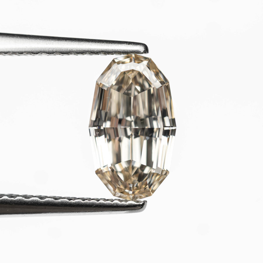 The 1.00ct 8.47x4.98x2.88mm SI1 C2 Geo Oval Step Cut 🇿🇦 27375-22 by East London jeweller Rachel Boston | Discover our collections of unique and timeless engagement rings, wedding rings, and modern fine jewellery. - Rachel Boston Jewellery