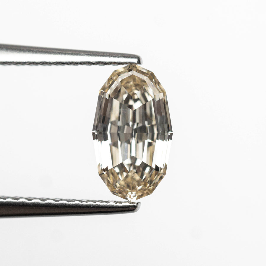The 1.01ct 8.52x4.95x2.97mm SI1 Y-Z Geo Oval Step Cut 🇿🇦 27375-25 by East London jeweller Rachel Boston | Discover our collections of unique and timeless engagement rings, wedding rings, and modern fine jewellery. - Rachel Boston Jewellery
