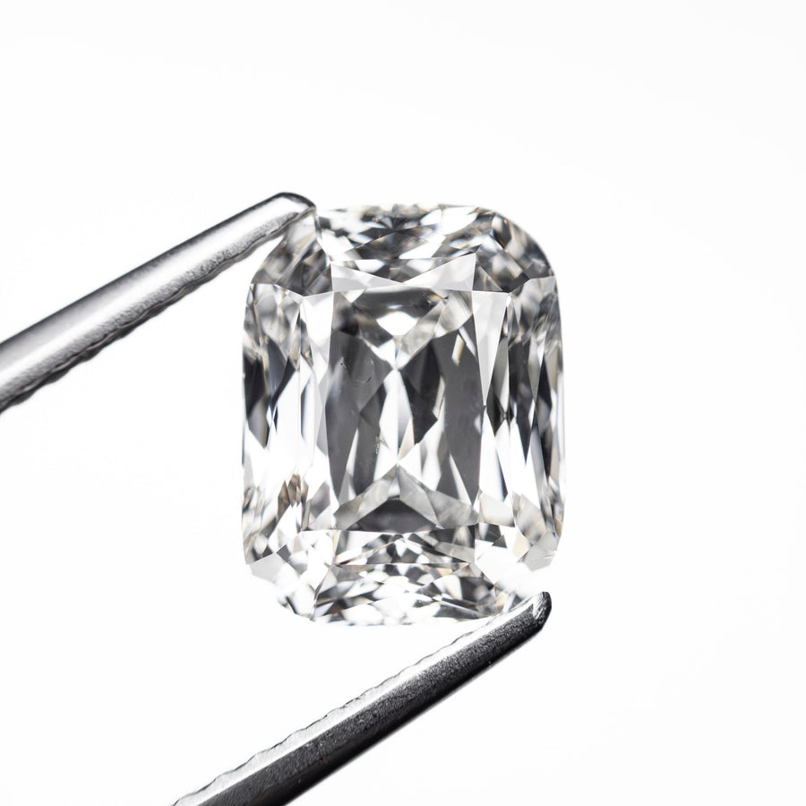 The 2.54ct 8.67x6.64x5.12mm GIA SI1 G Cushion Brilliant 27380-01 by East London jeweller Rachel Boston | Discover our collections of unique and timeless engagement rings, wedding rings, and modern fine jewellery. - Rachel Boston Jewellery