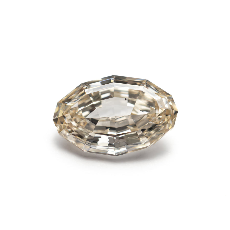 The 1.31ct 8.88x5.84x3.32mm SI1 U-V Geo Oval Step Cut 🇿🇦 27518-14 by East London jeweller Rachel Boston | Discover our collections of unique and timeless engagement rings, wedding rings, and modern fine jewellery. - Rachel Boston Jewellery